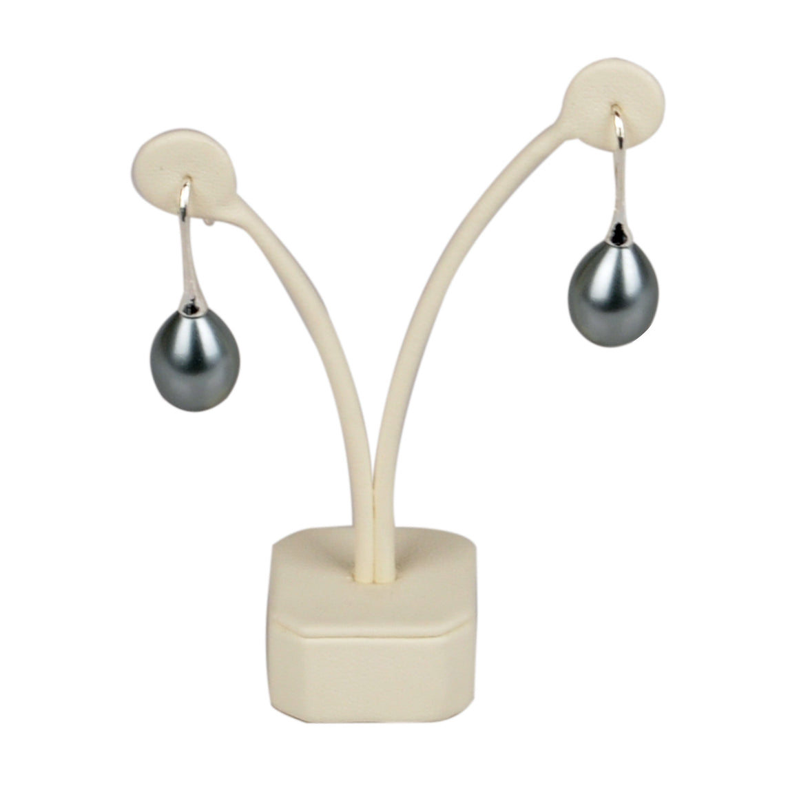 Shell Pearl Earrings | Silver