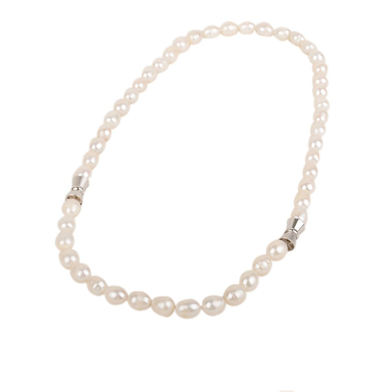 Magnetic Clasp Pearl Set | 43cm