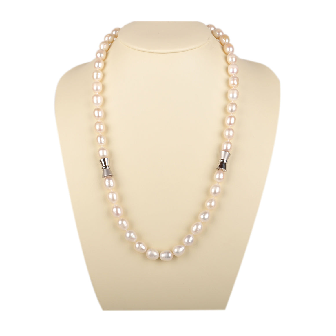 Magnetic Clasp Pearl Set | 47cm