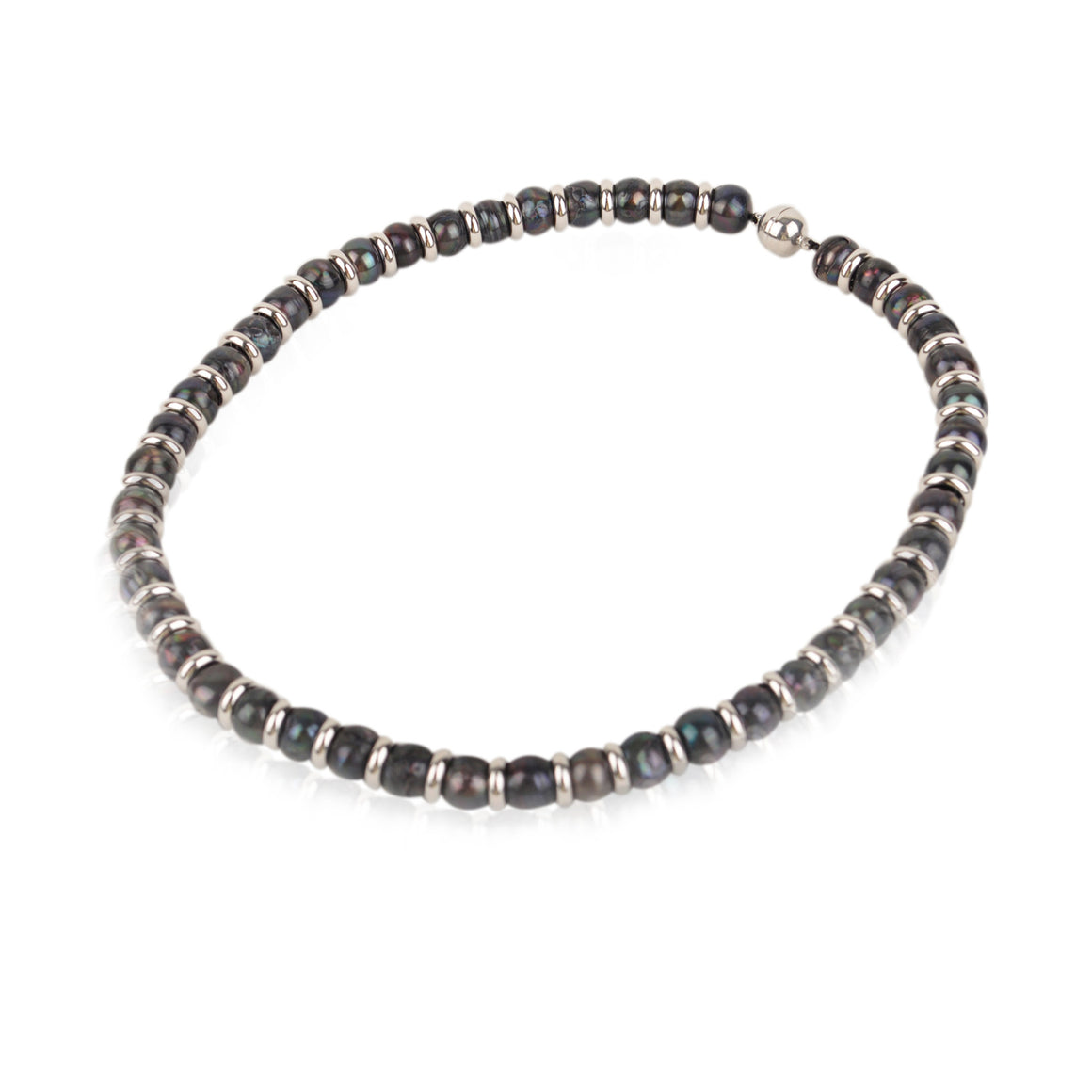 Magnetic Ball Clasp Set | Black