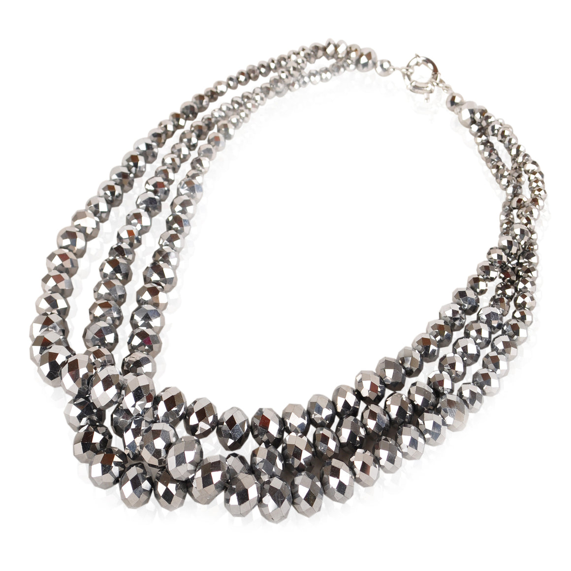 Twisted Strand | Silver Disco